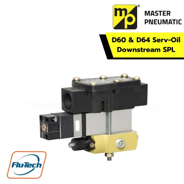 Master pneumatic - D60 & D64 Serv-Oil Downstream SPL (single point lubricator) for Equipment except Air Tools 1/2 and 3/4