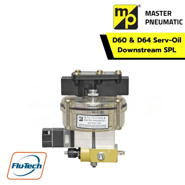 Master pneumatic - D60 & D64 Serv-Oil Downstream SPL (single point lubricator) for Equipment except Air Tools 1/2 and 3/4