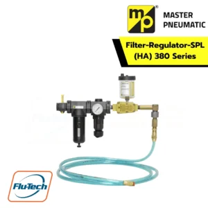Master Pneumatic Filter-Regulator-SPL and Hose Assembly (HA) 380 Series