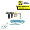 Master Pneumatic Filter-Regulator-SPL and Hose Assembly (HA) 380 Series