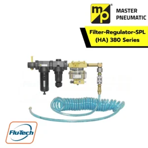 Master Pneumatic Filter-Regulator-SPL and Hose Assembly (HA) 380 Series