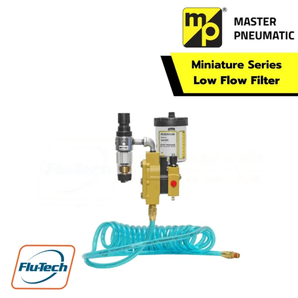 Master Pneumatic Low Flow Filter-Regulator-SPL and Hose Assembly (HB) Miniature Series