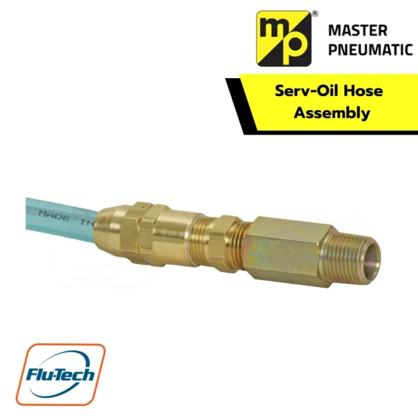 Master Pneumatic - Serv-Oil Hose Assembly for Single Point Lubricators (SPLs)