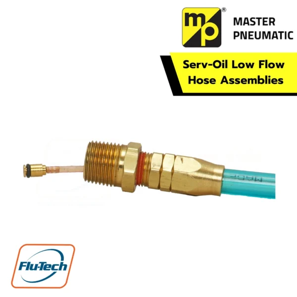 Master Pneumatic - Serv-Oil Low Flow Hose Assemblies for SIngle Point Lubricators (SPLs)