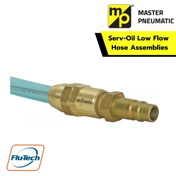 Master Pneumatic - Serv-Oil Low Flow Hose Assemblies for SIngle Point Lubricators (SPLs)