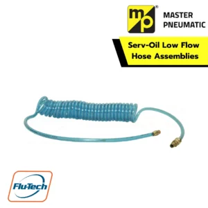 Master Pneumatic - Serv-Oil Low Flow Hose Assemblies for SIngle Point Lubricators (SPLs)