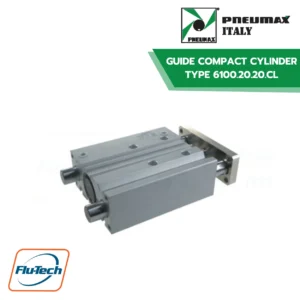 PNEUMAX - Guide Compact Cylinder Type 6100.20.20.CL