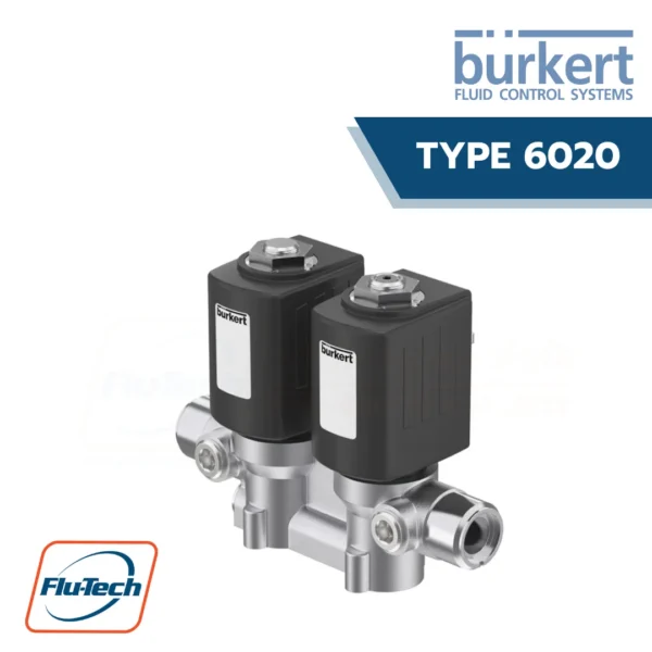 Burkert Type 6020 - Direct-acting 2-way proportional valve
