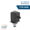 Burkert Type 6440 Servo-assisted 2/2-way piston valve