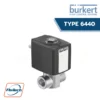 Burkert Type 6440 Servo-assisted 2/2-way piston valve