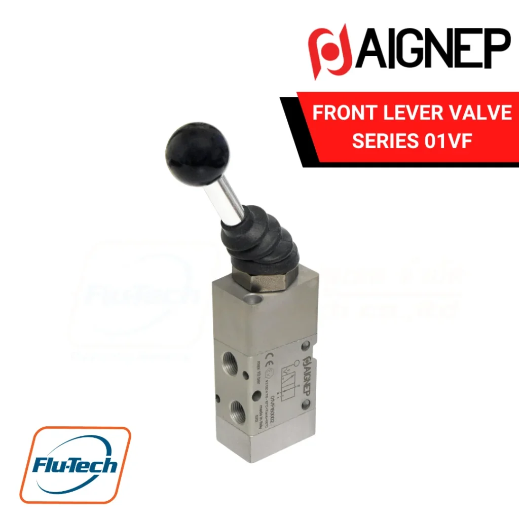 AIGNEP - วาล์วควบคุมทิศทาง วาล์วคันโยก FRONT LEVER VALVE Series 01VF