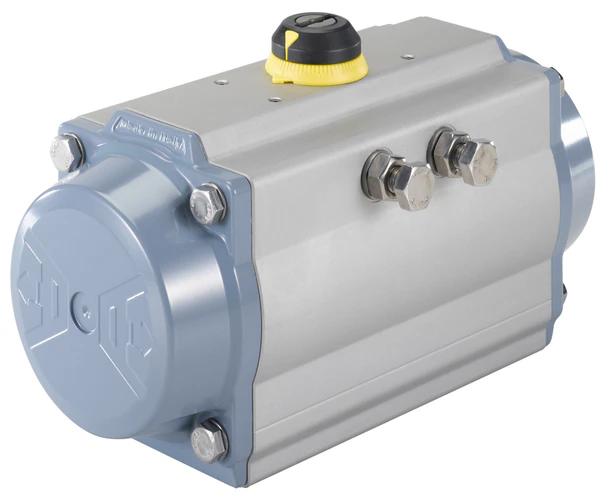Rotary Actuators ในระบบงานนิวเมติกส์ Ball valve / Butterfly valve with pneumatic rotary actuator