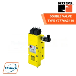 ROSS - Solenoid pilot controlled double valve series Y7776A3410