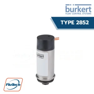 Burkert Type 2852 2-way proportional valve with pressure compensation วาล์วควบคุมแบบสัดส่วนสองทางที่มีการชดเชยแรงดัน