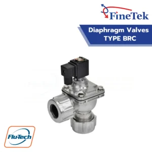 BRC Diaphragm valve with Quick Fittings Integrated Type วาล์วไดอะแฟรม อุปกรณ์สำคัญในระบบกำจัดฝุ่น ยี่ห้อ FineTek