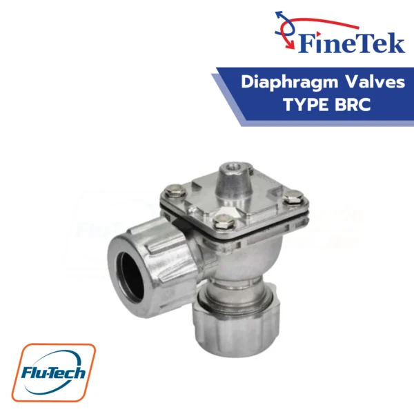 BRC Diaphragm valve with Quick Fittings Remote Type วาล์วไดอะแฟรม อุปกรณ์สำคัญในระบบกำจัดฝุ่น ยี่ห้อ FineTek