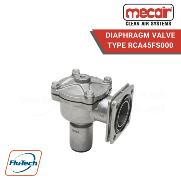 Diaphragm valve 24VDC Size 1-1/2" Type RCA45FS000