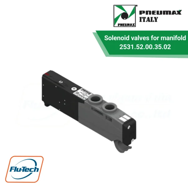 PNEUMAX - Solenoid valves manifold Type 2531.52.00.35.02