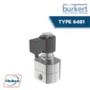 Burkert TYPE 6481 Servo-assisted 2/2-way piston valve วาล์วลูกสูบที่ใช้เซอร์โวในการควบคุมสำหรับงานไฮโดรเจน