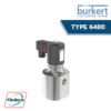 Burkert Type 6480 Servo-assisted 2/2-way piston valve วาล์วลูกสูบที่มีการควบคุมโดยเซอร์โว ออกแบบมาสำหรับการใช้งานกับไฮโดรเจน