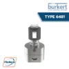 Burkert TYPE 6481 Servo-assisted 2/2-way piston valve วาล์วลูกสูบที่ใช้เซอร์โวในการควบคุมสำหรับงานไฮโดรเจน