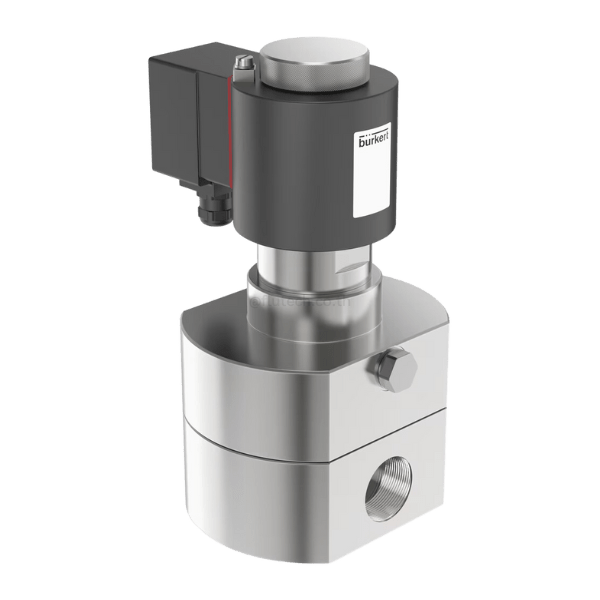 Type 6481 - Servo-assisted 2_2-way piston valve up to 450 bar - Flutech Thailand