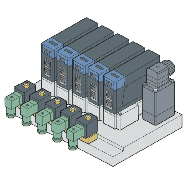 Modular Gas Mixing Units - Customer Specific - Burkert Thailand - @flutech.co.th