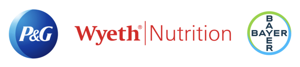 Wyeth Nutrition, P&G, Bayer