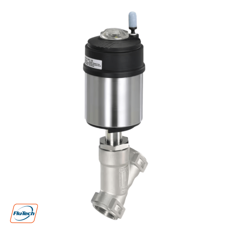 Bürkert – Type 2100 – Pneumatically operated 2_2-way angle seat valve ELEMENT for decentralized automation - บริษัท ฟลูเทค จํากัด - @flutech.co.th - ตัวแทนจําหน่าย Burkert ในไทย