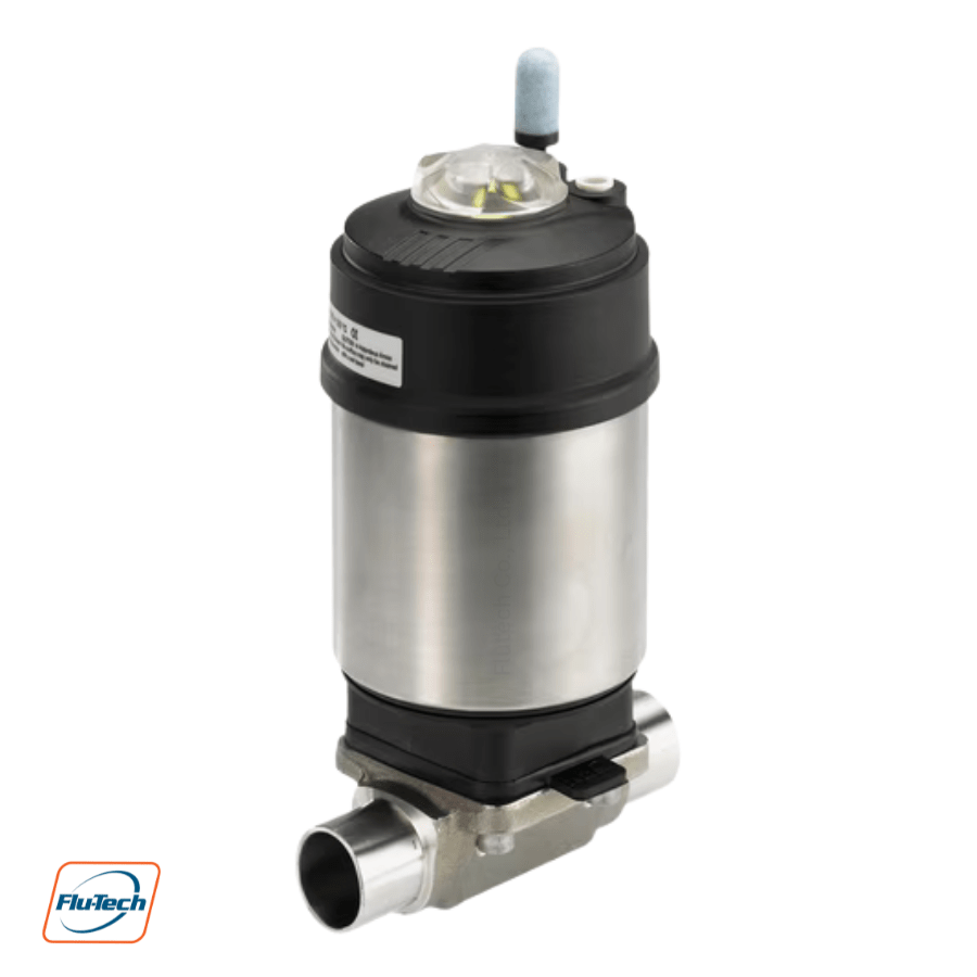 Bürkert – Type 2103 - 2_2-way diaphragm valve with pneumatic stainless steel actuator (Type ELEMENT) for decentralised automation - บริษัท ฟลูเทค จํากัด - @flutech.co.th