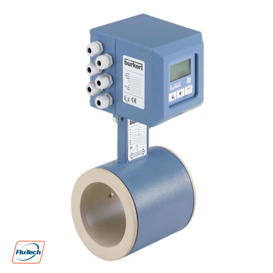Bürkert – Type 8054 – Electromagnetic Flowmeter with an Intermediate Flange - บริษัท ฟลูเทค จํากัด - @flutech.co.th - ตัวแทนจําหน่าย Burkert Thailand Authorized