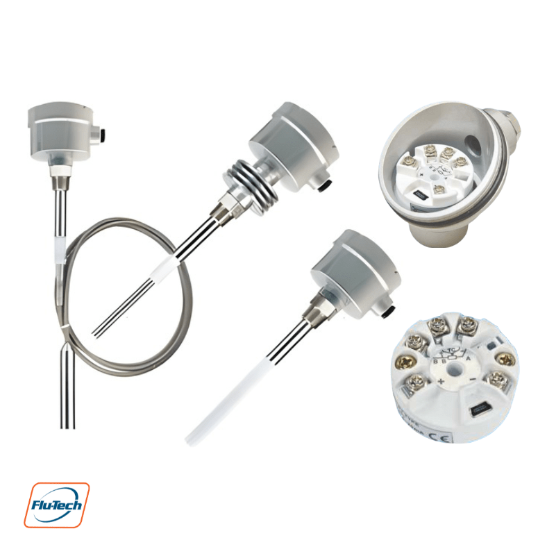 เซ็นเซอร์วัดอุณหภูมิ - Thermocouple _ Temperature Sensors _ Transmitters - ตัวแทนจําหน่าย FineTek Authorized Distributor - บริษัท ฟลูเทค