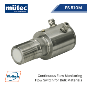 Mütec - FlowSwitch FS 510M - Continuous Flow Monitoring for Bulk Materials - บริษัท ฟลูเทค จํากัด - @flutech.co.th