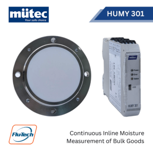 Mütec - HUMY 301 - Continuous Inline Moisture Measurement of Bulk Goods - บริษัท ฟลูเทค จํากัด - @flutech.co.th