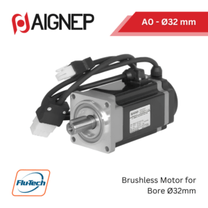 Aignep - A0 - Brushless Motor for Bore Ø32mm - ตัวแทนจำหน่ายอย่างเป็นทางการ - บริษัท ฟลูเทค จํากัด - @flutech.co.th