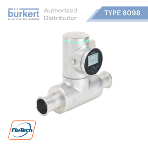 Burkert - Type 8098 - FLOWave SAW flowmeter - ตัวแทนจำหน่ายอย่างเป็นทางการ - บริษัท ฟลูเทค จํากัด - @flutech.co.th
