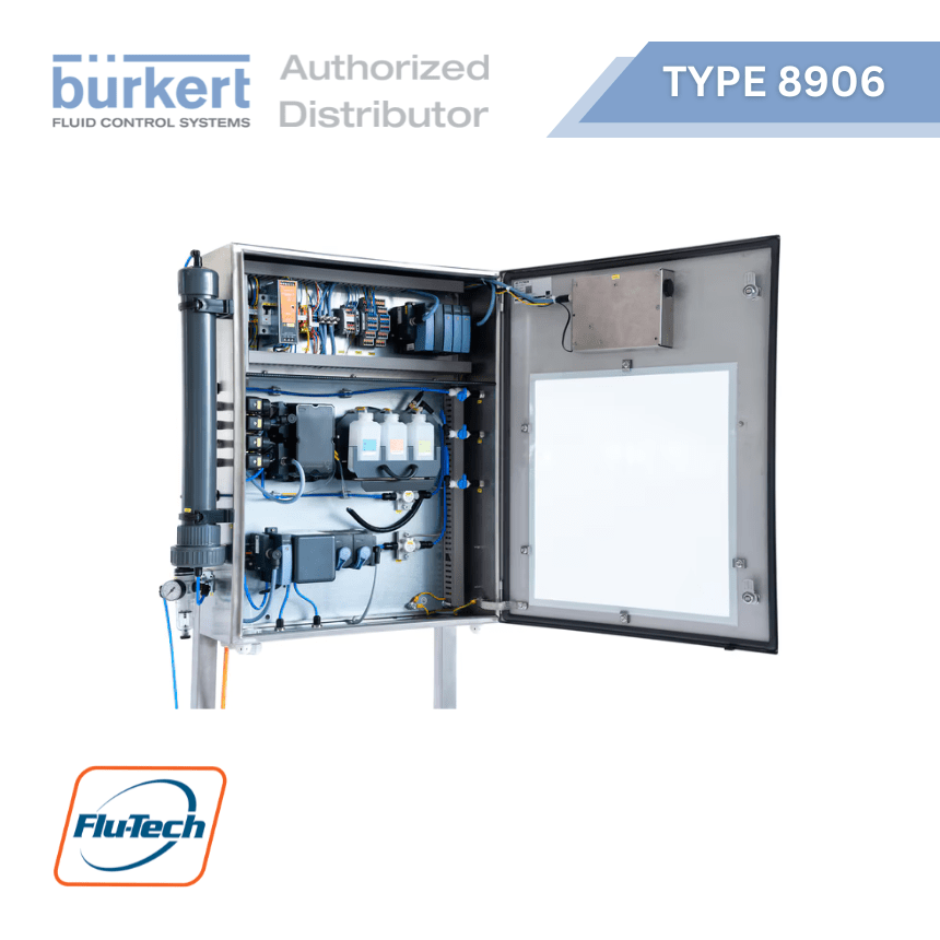 Burkert - Type 8906 - Online water analysis system - ตัวแทนจำหน่ายอย่างเป็นทางการ - บริษัท ฟลูเทค จํากัด - @flutech.co.th