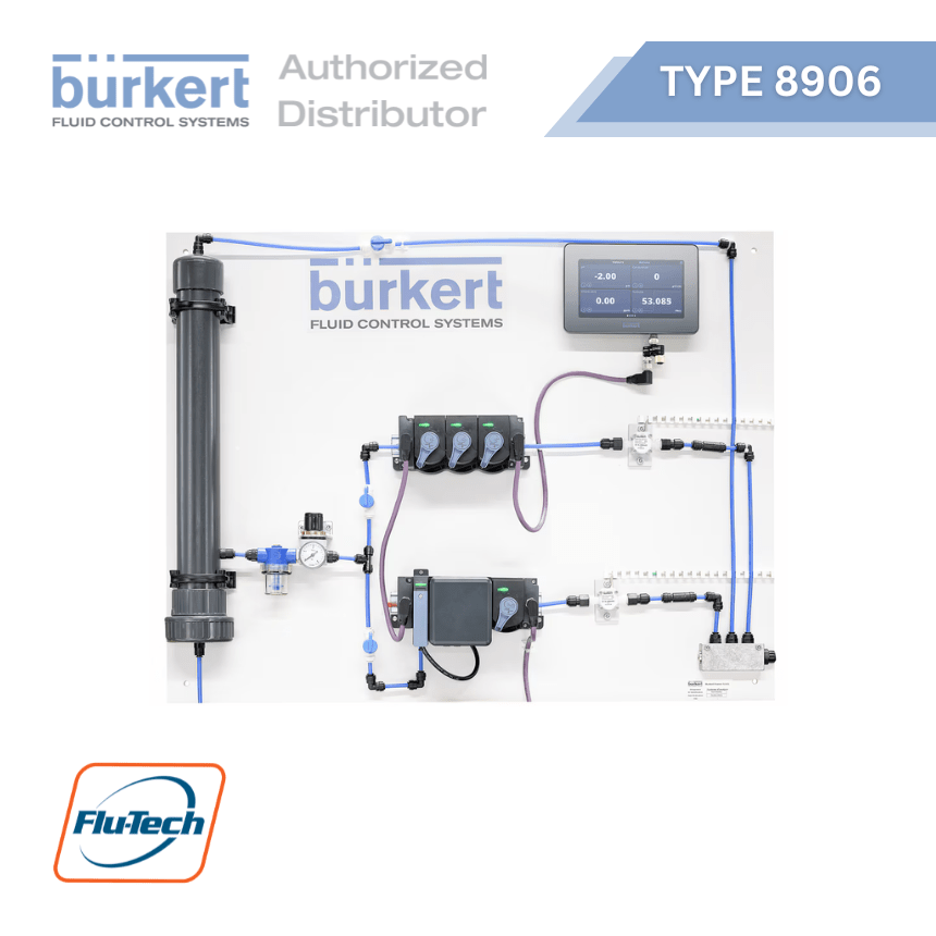 ตัวแทนจําหน่าย Burkert - Type 8906 - Online water analysis system - ตัวแทนจำหน่ายอย่างเป็นทางการ - บริษัท ฟลูเทค จํากัด - @flutech.co.th