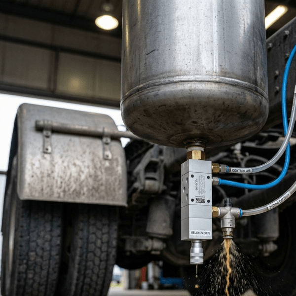 ระบบเดรนน้ำทิ้งอัตโนมัติในถังลม (Automated Air Tank Purge Valves)