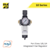 Master Pneumatic - 10 Series - Integrated Filter Regulator - ตัวแทนจำหน่ายอย่างเป็นทางการ - บริษัท ฟลูเทค จํากัด - @flutech.co.th