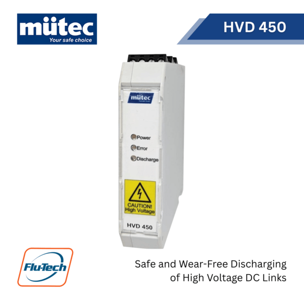 Mütec - HVD 450 - High Voltage Discharger - Safe and Wear-Free Discharging of High Voltage DC Links - บริษัท ฟลูเทค จํากัด - @flutech.co.th