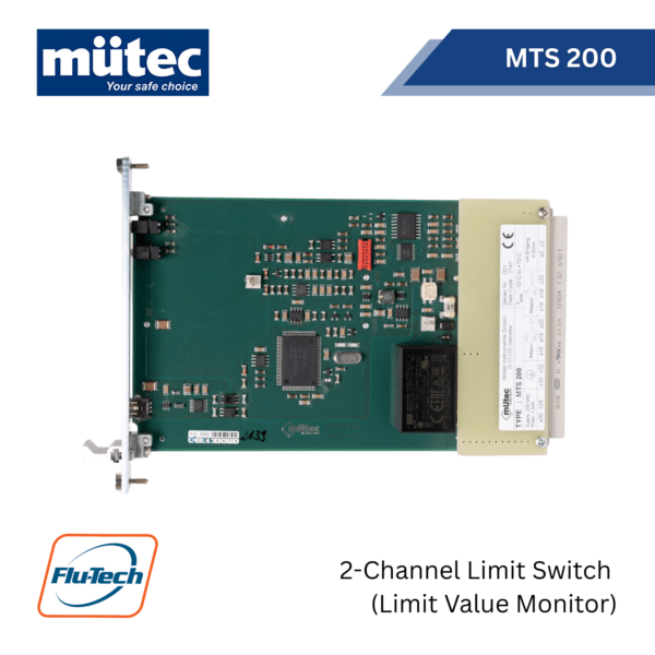 Mütec - MTS 200 - 2-Channel Limit Switch - บริษัท ฟลูเทค จํากัด - @flutech.co.th