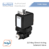 Burkert — Type 7016 - 3/2-Way Direct-Acting Solenoid valve